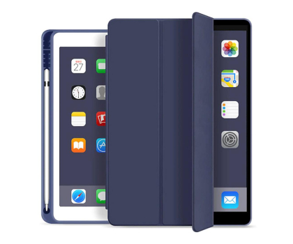 Etui do tableta TECH-PROTECT SmartCase Pen do iPad (9./8./7. gen) navy 9589046917882
